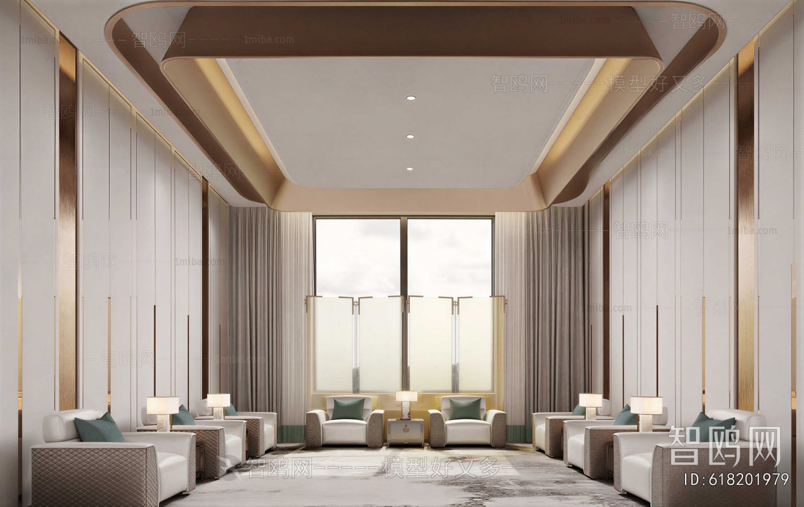 Modern Reception Room