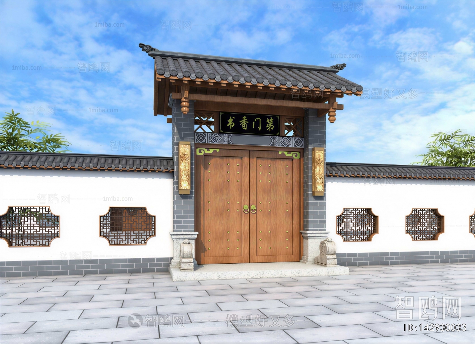 Chinese Style Facade Element