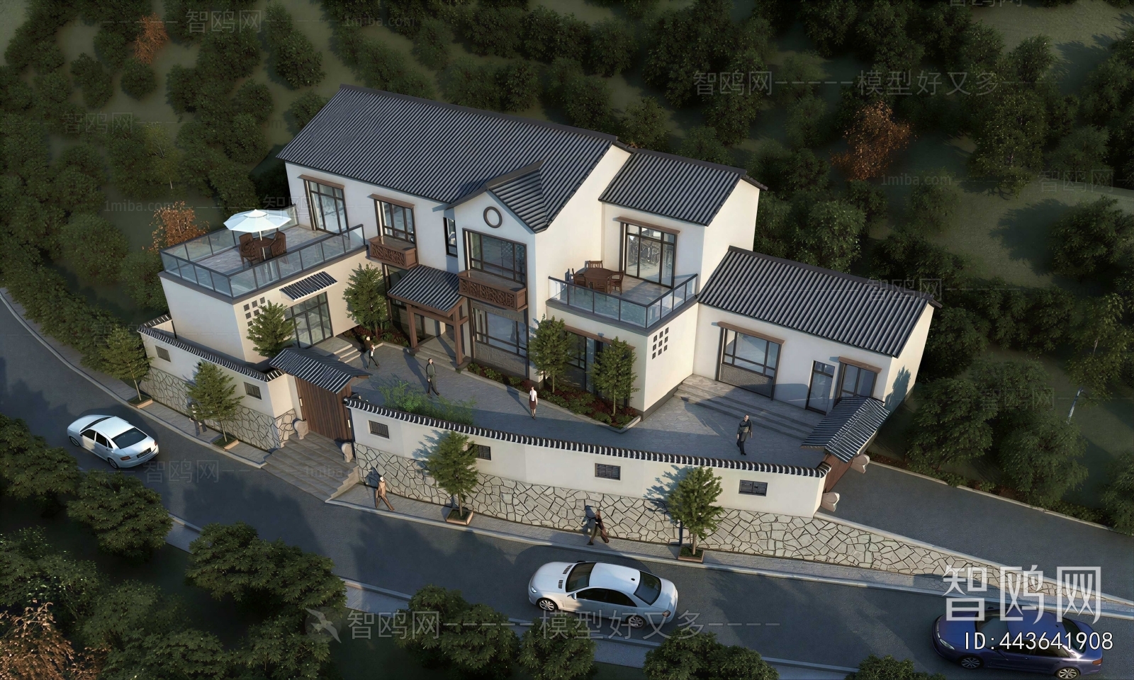 New Chinese Style Detached Villa