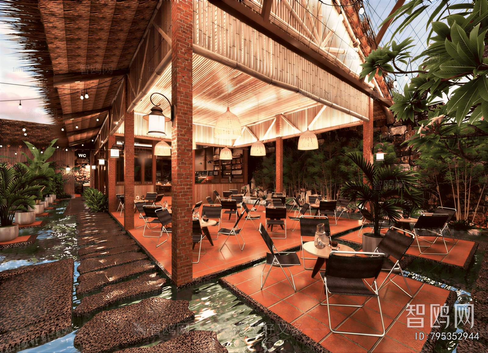 Chinese Style Teahouse Tea House