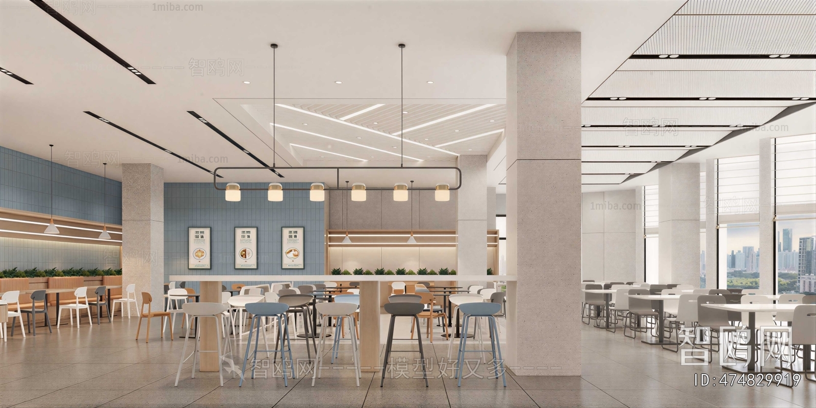 Modern Office Canteen