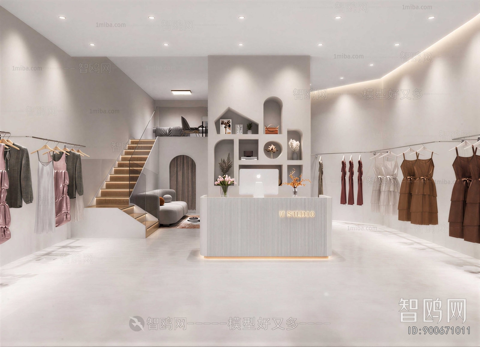 Modern Clothing Store