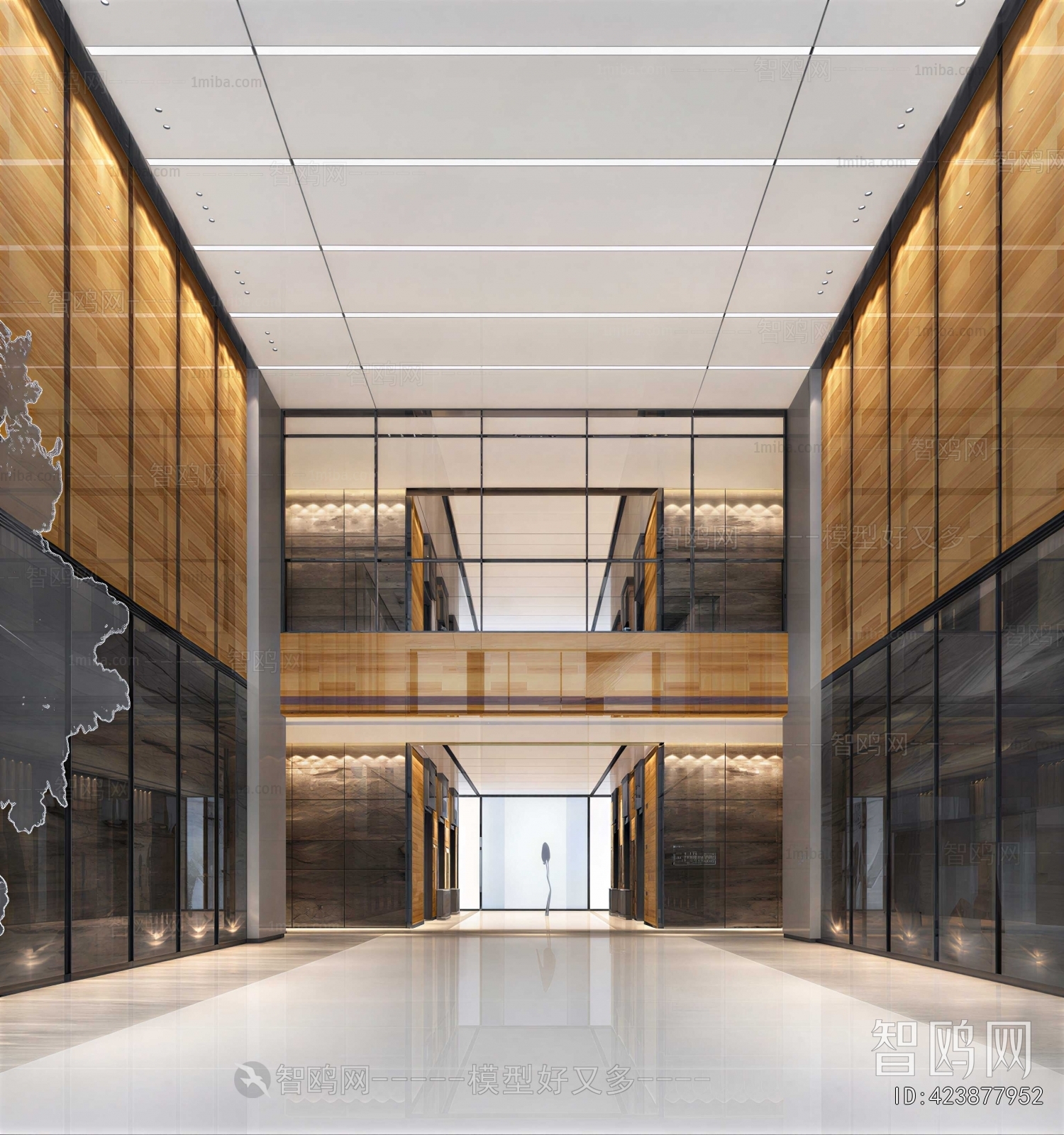 Modern Office Reception Desk