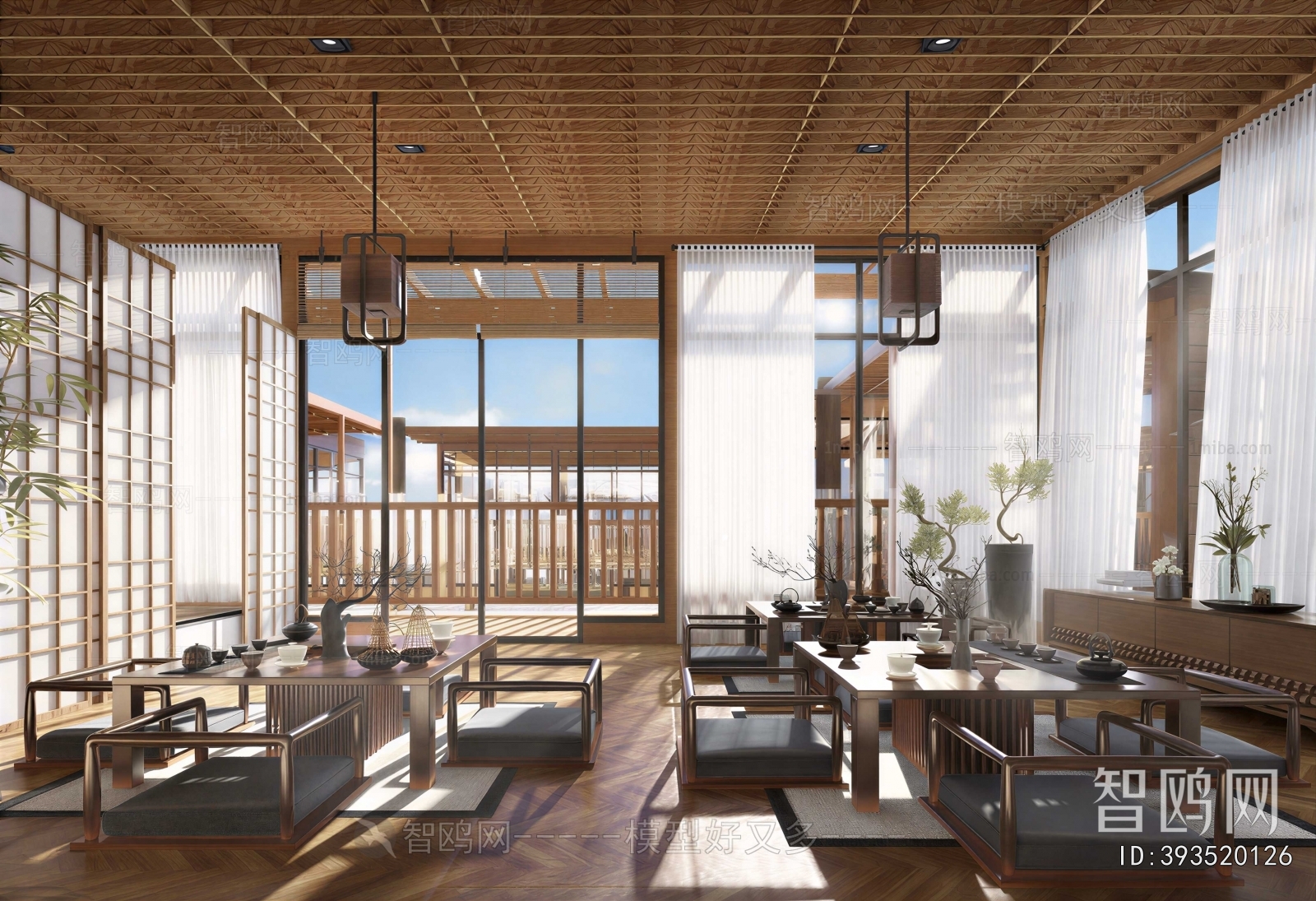 Japanese Style Teahouse Tea House