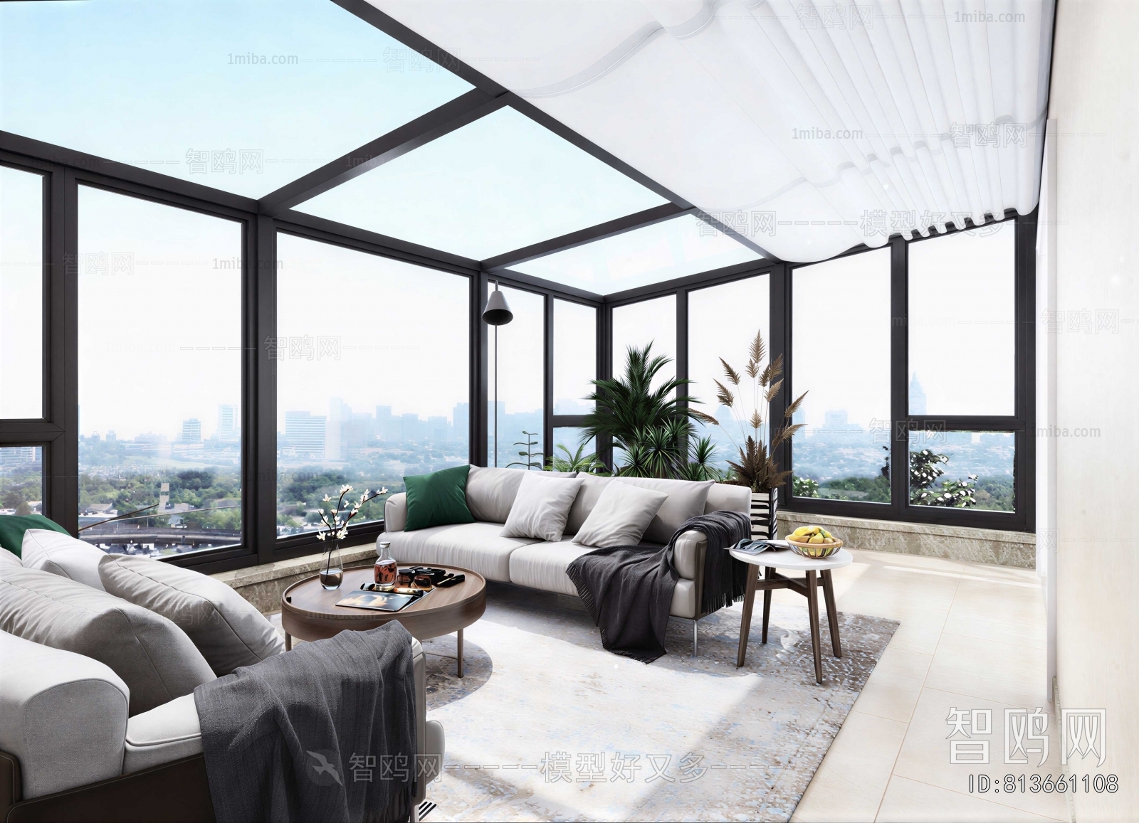 Modern Glass Sun Room