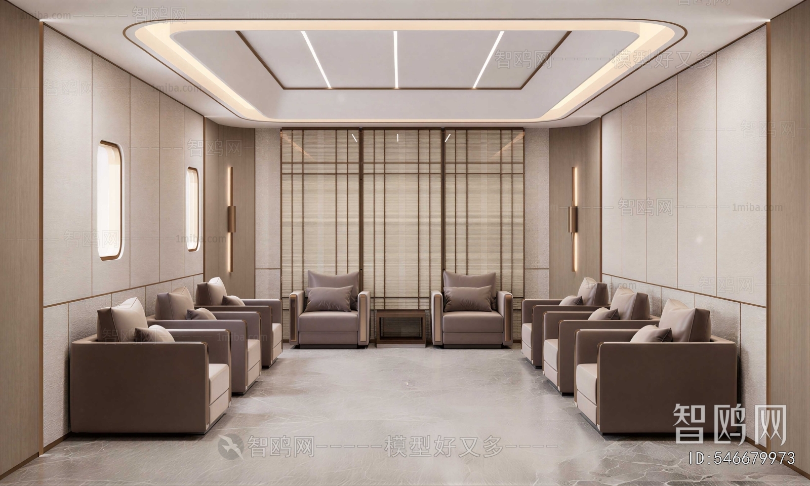 Modern Reception Room