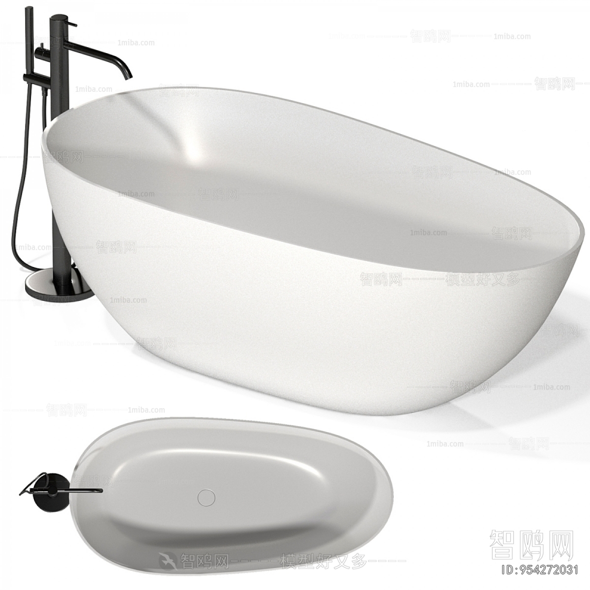 Modern Bathtub