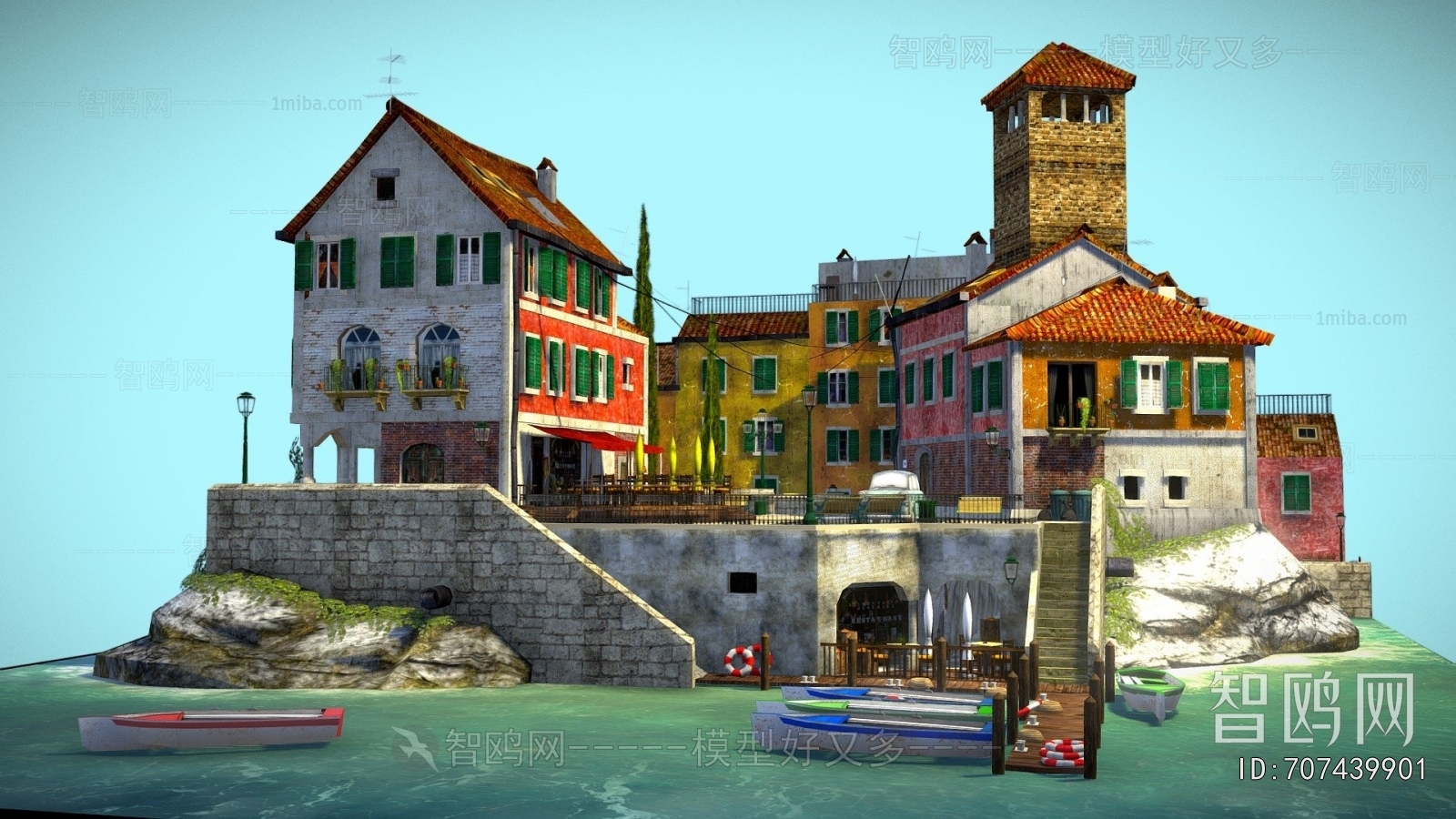 European Style Building Appearance