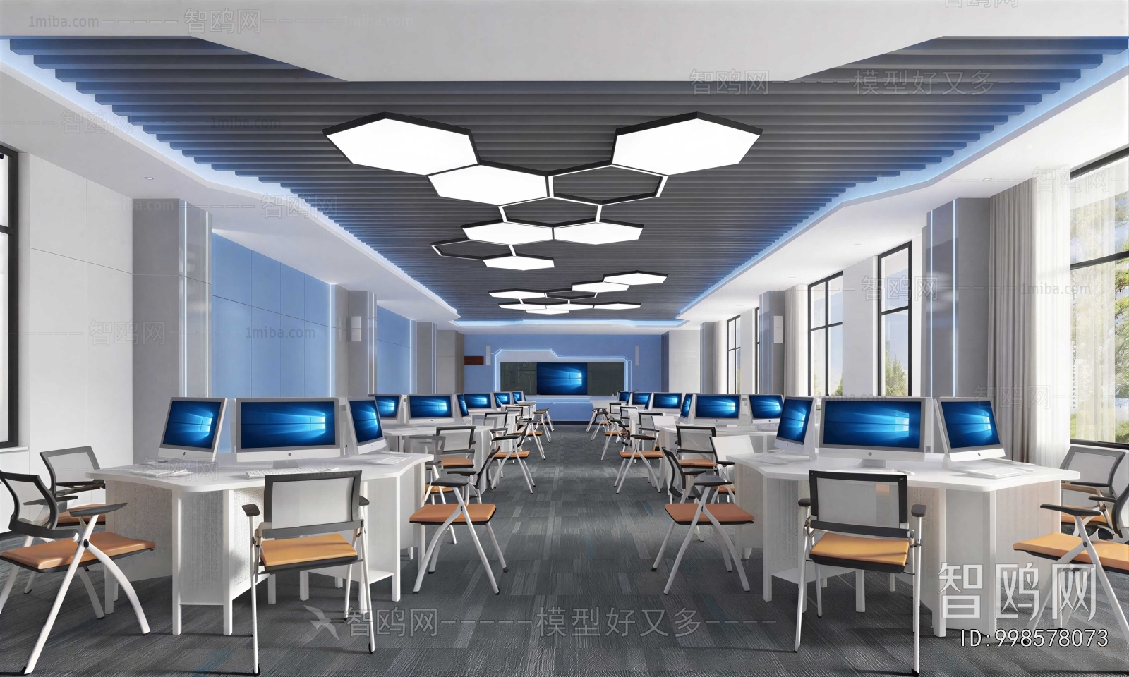Modern School Classrooms