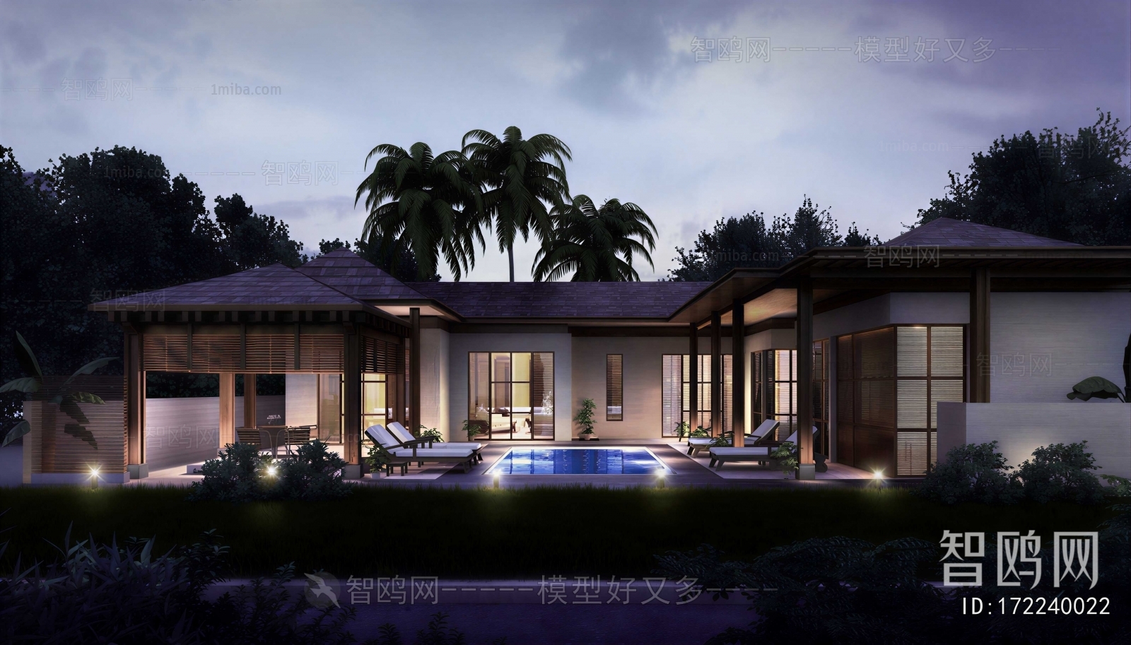 Modern Courtyard/landscape