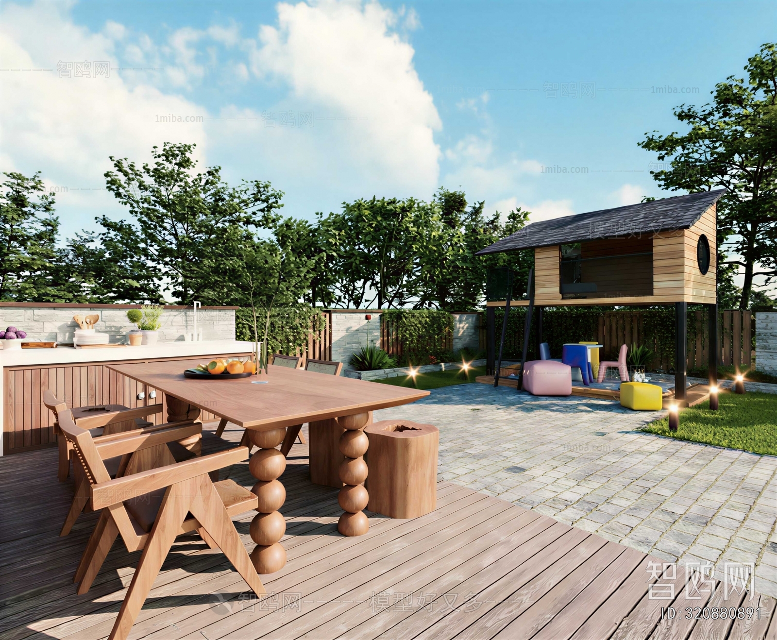 Modern Courtyard/landscape