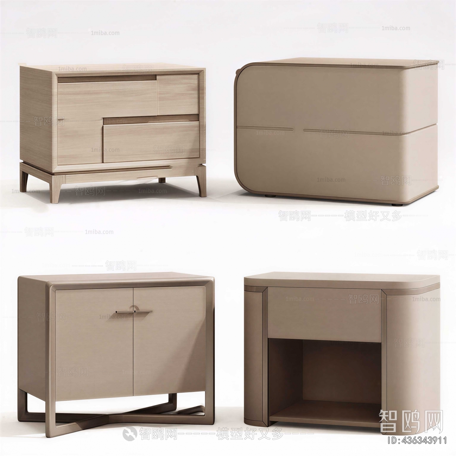 Modern Bedside Cupboard