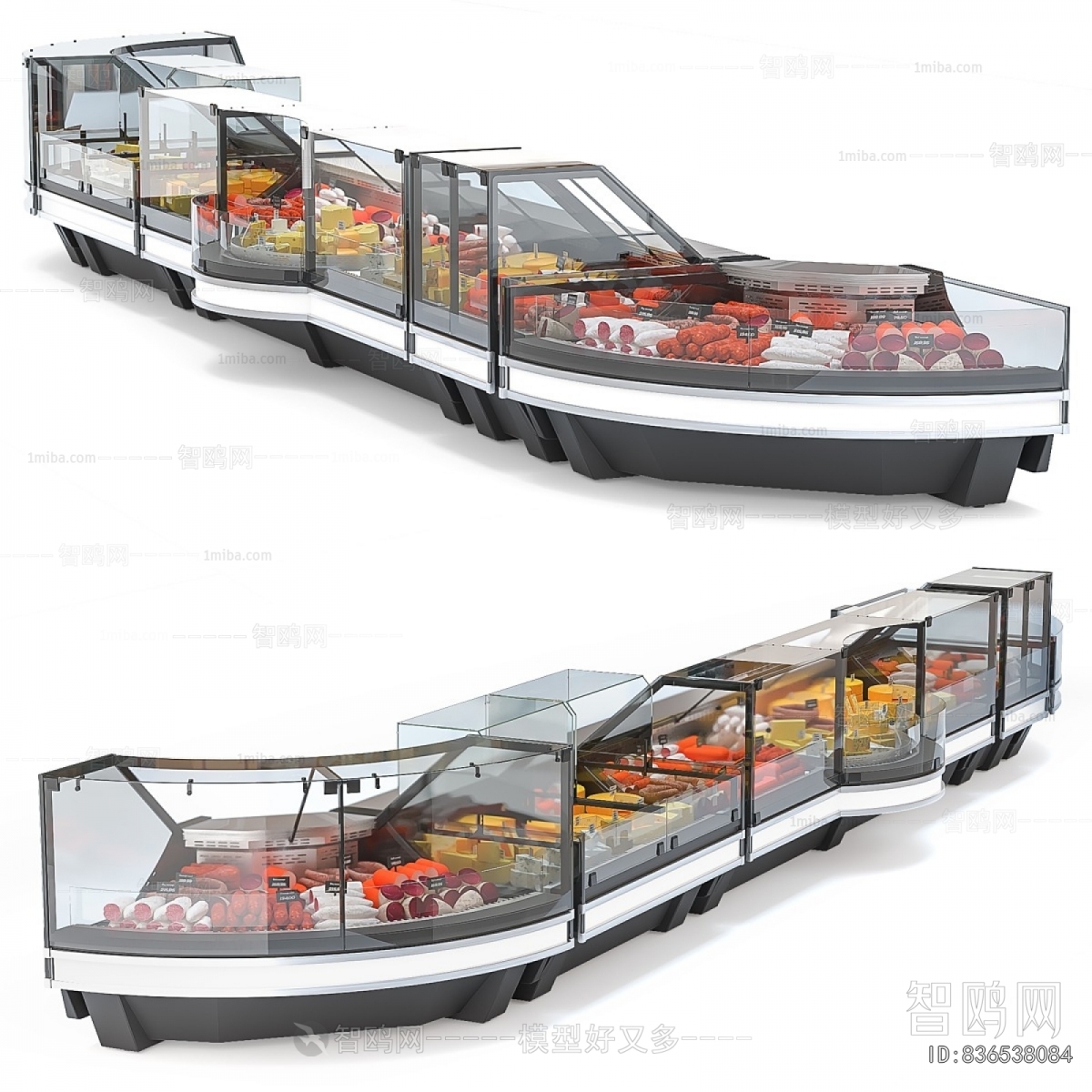 Modern Refrigerator Freezer
