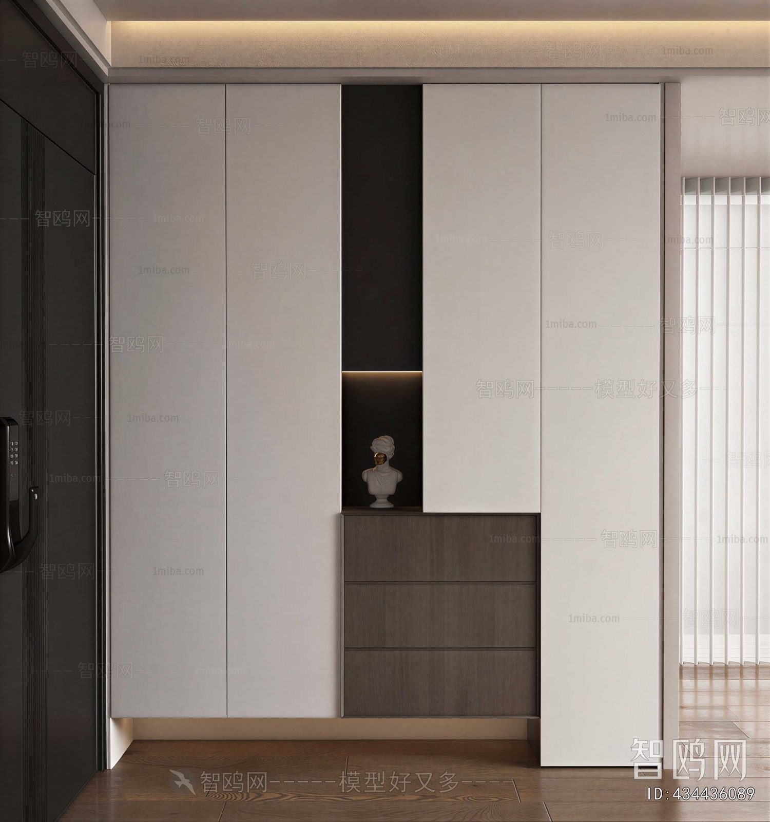 Modern Shoe Cabinet