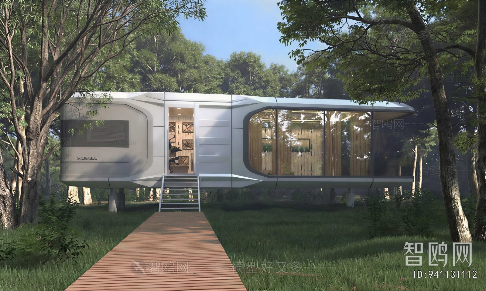 Modern Appearance Of Commercial Building