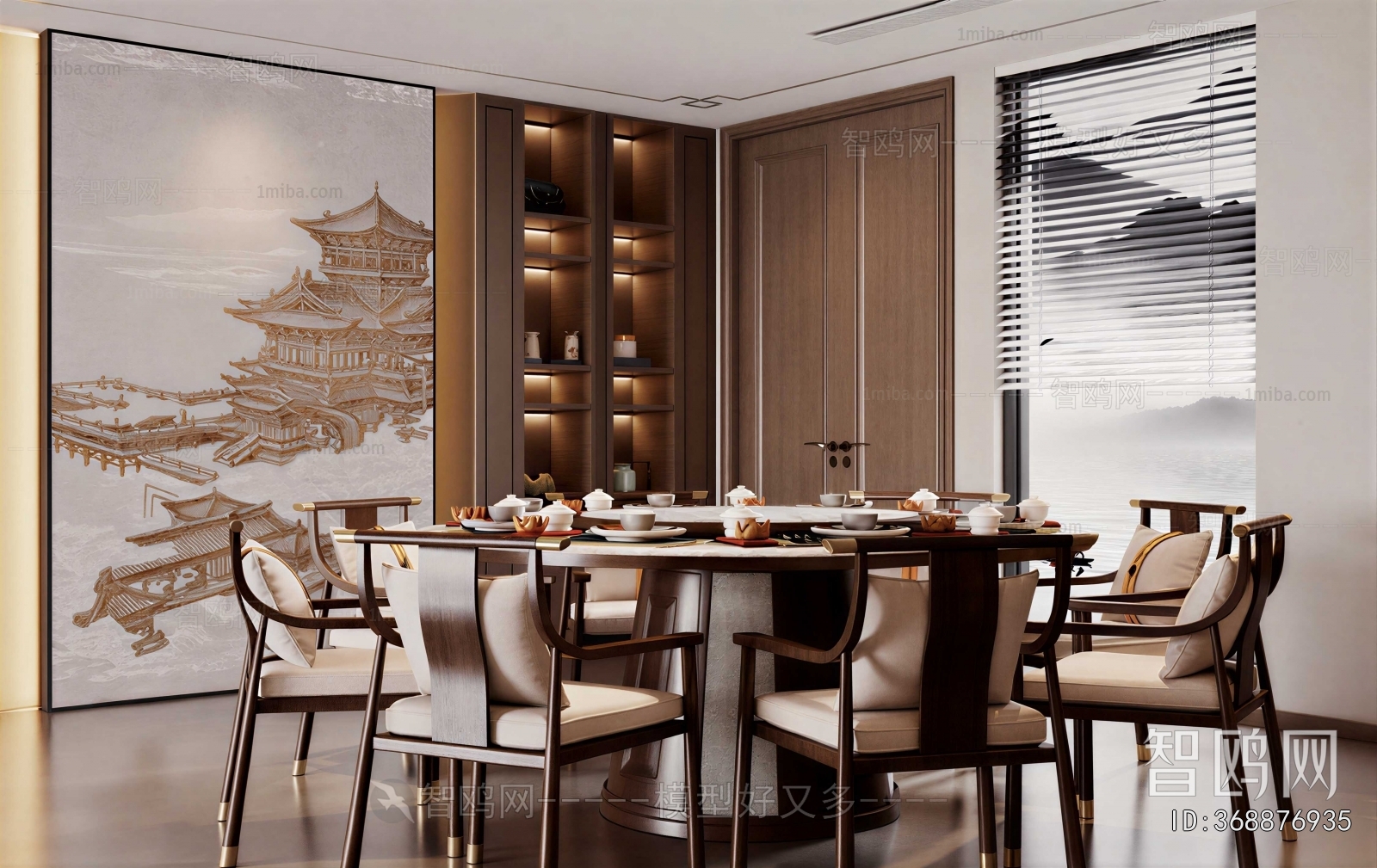 New Chinese Style Restaurant Box