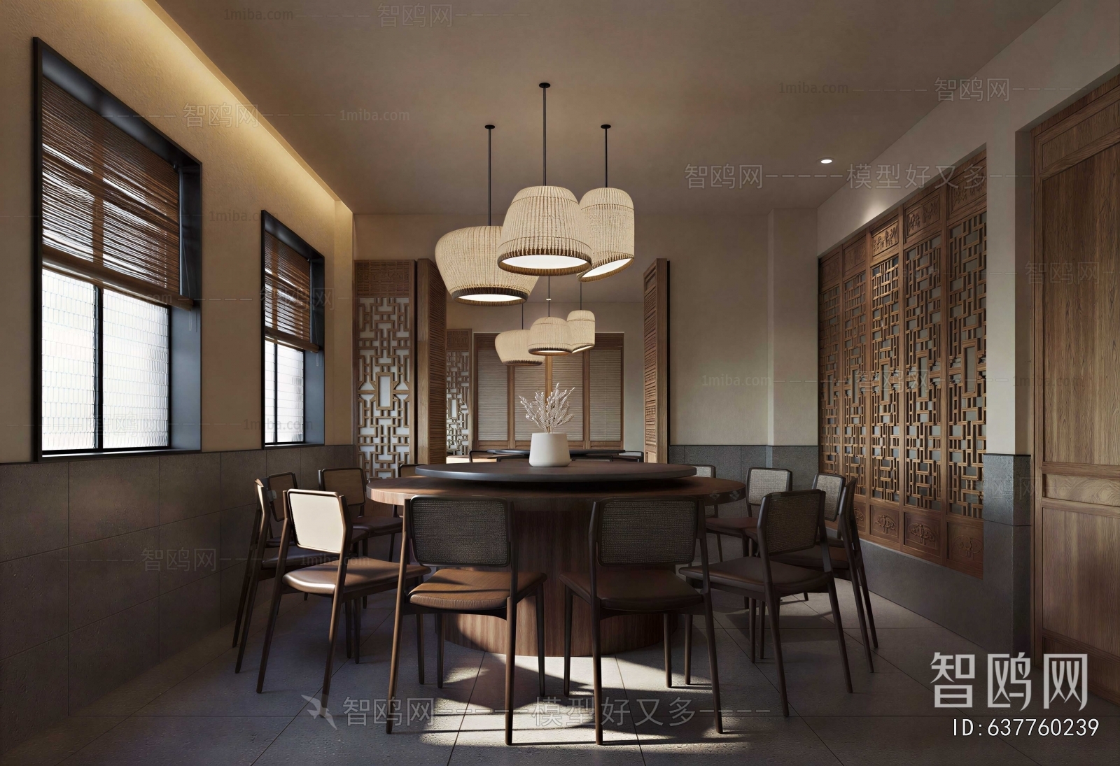 New Chinese Style Restaurant Box