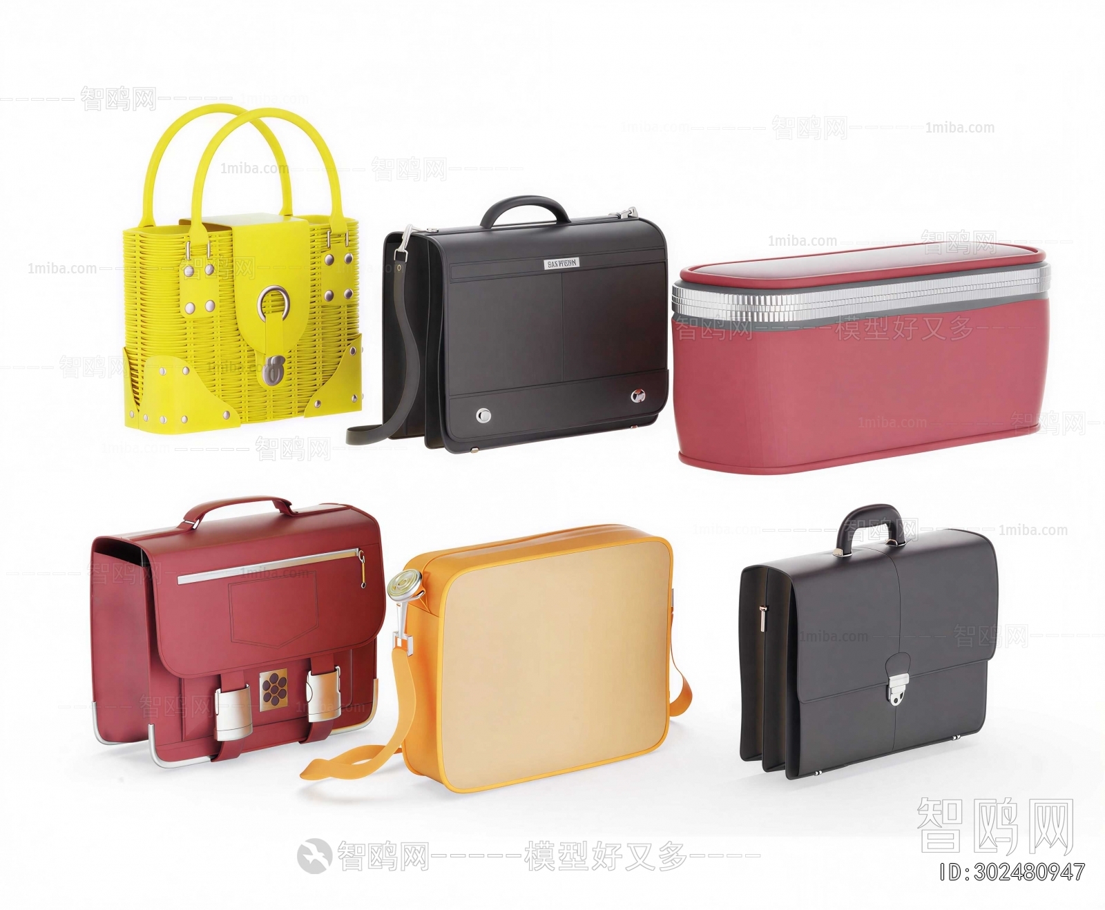 Modern Backpack And Backpack