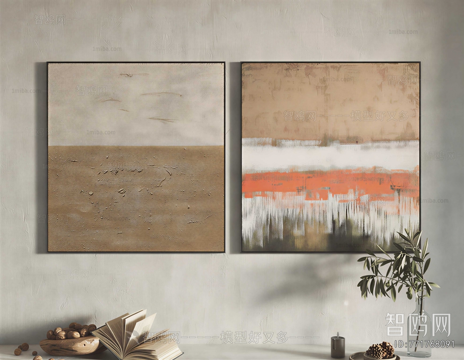 Wabi-sabi Style Painting