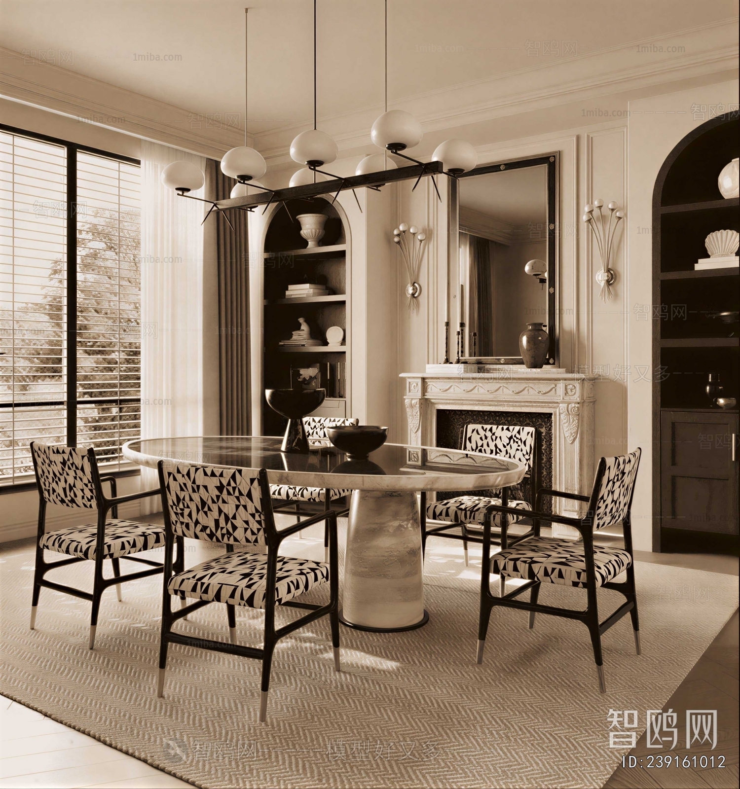 American Style Dining Room