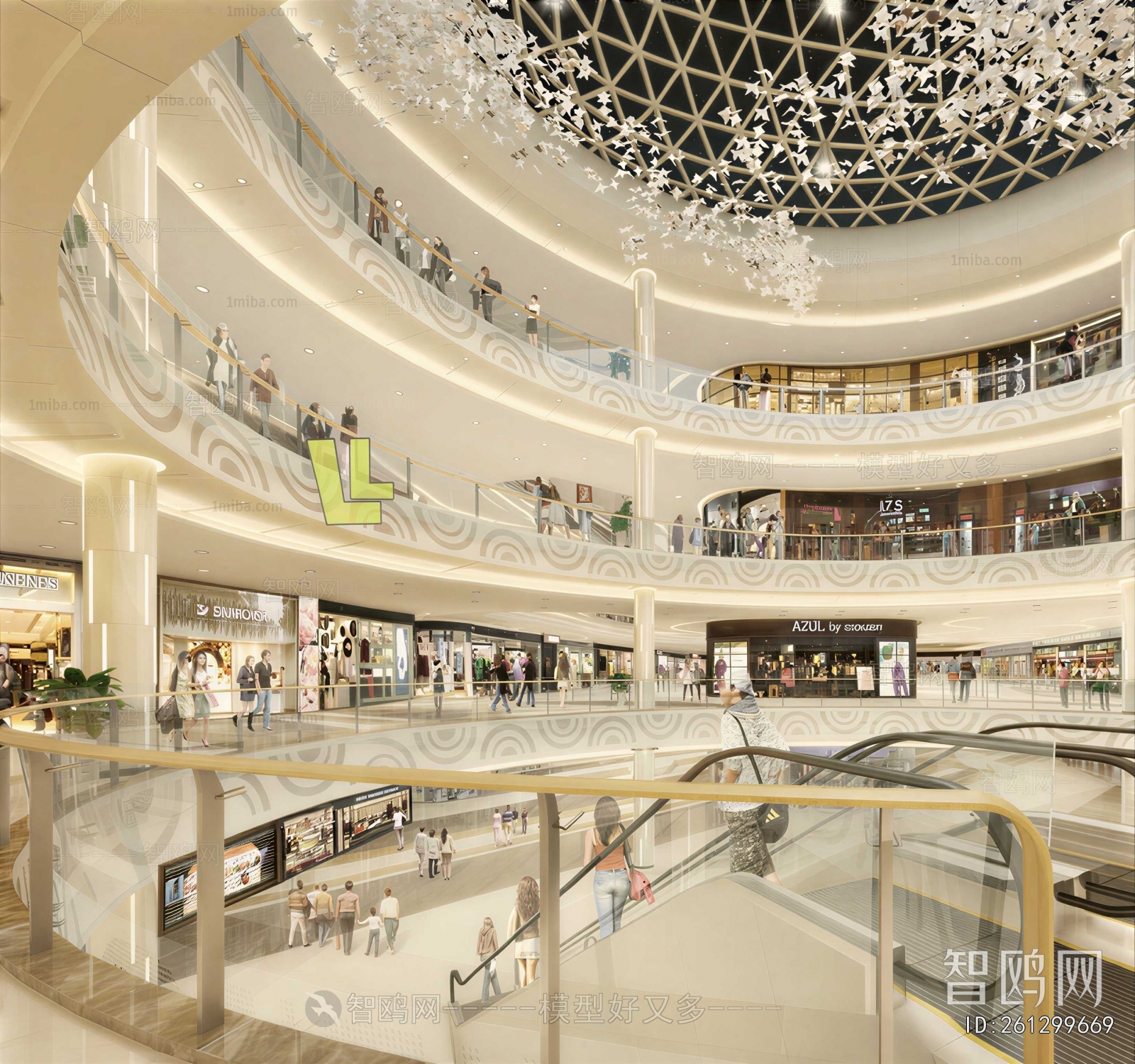 Modern Shopping Mall
