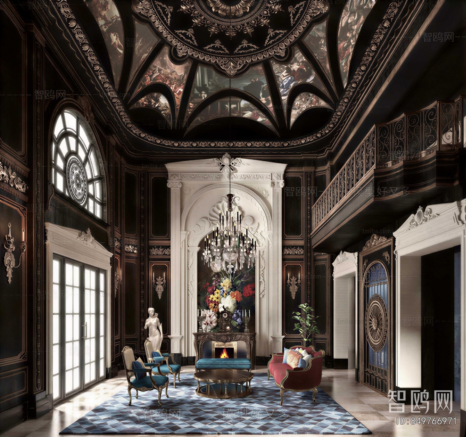 European Style A Living Room