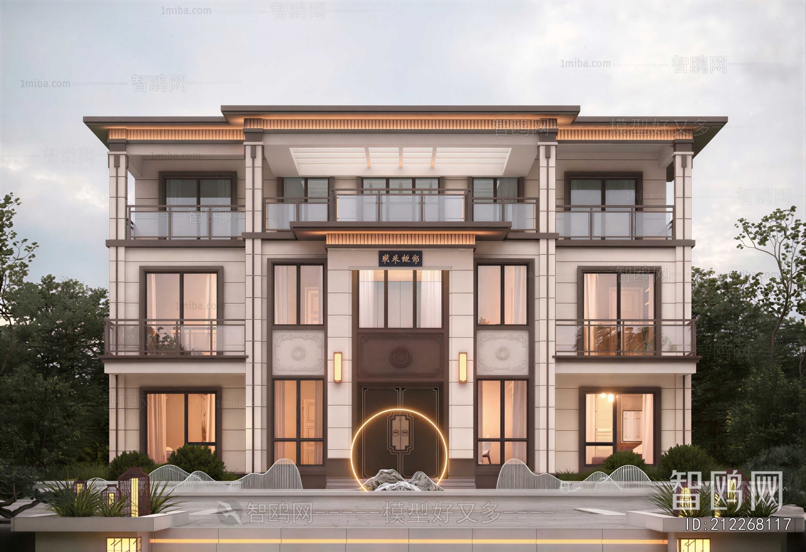 New Chinese Style Detached Villa