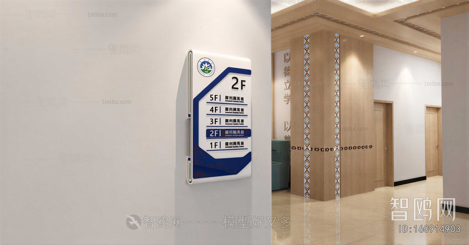 Modern Guide Board/bulletin Board