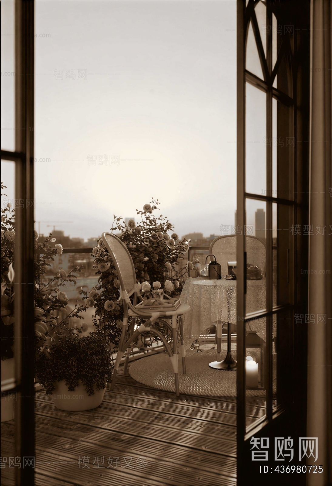 French Style Balcony