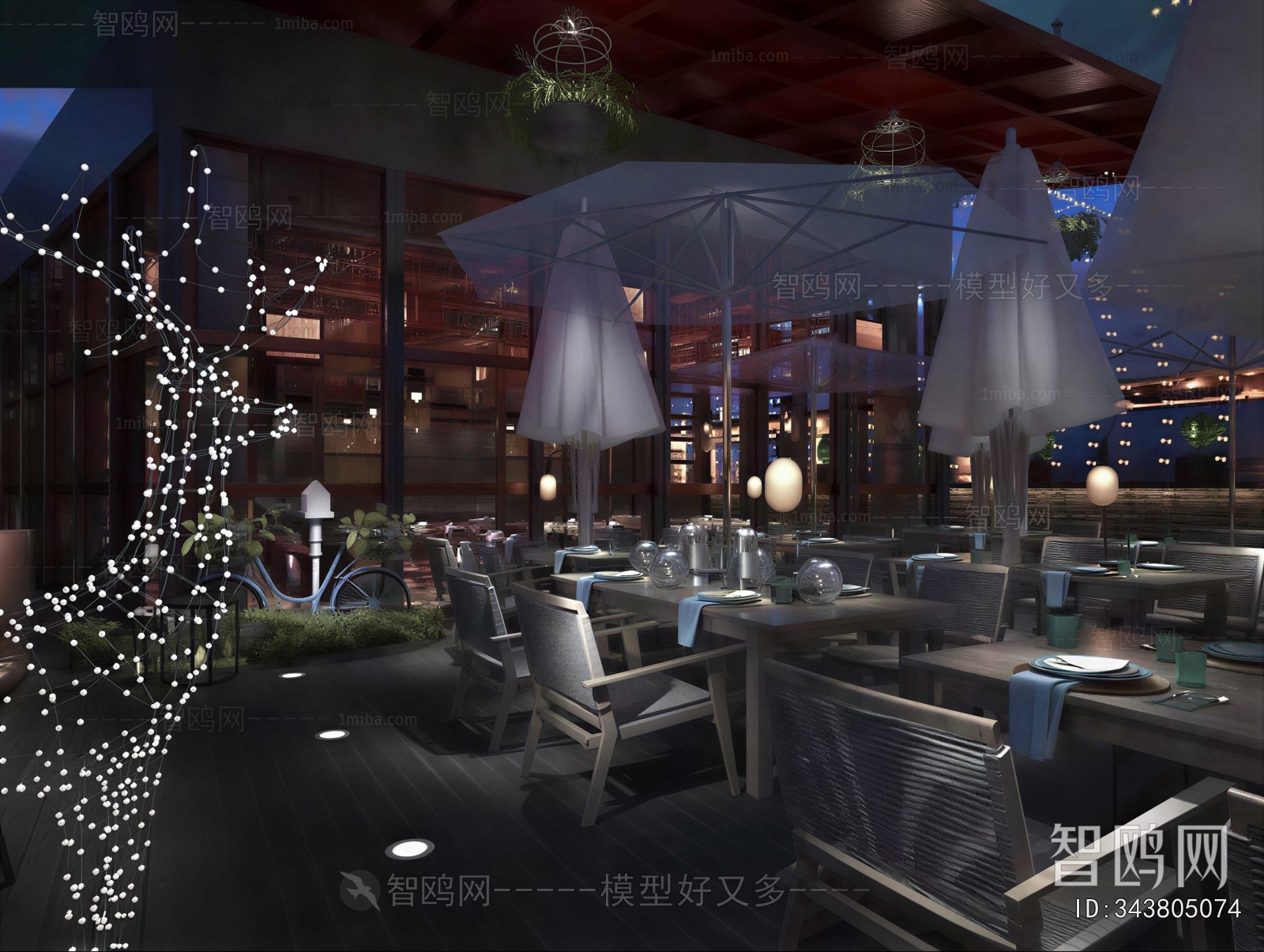 New Chinese Style Dining Room