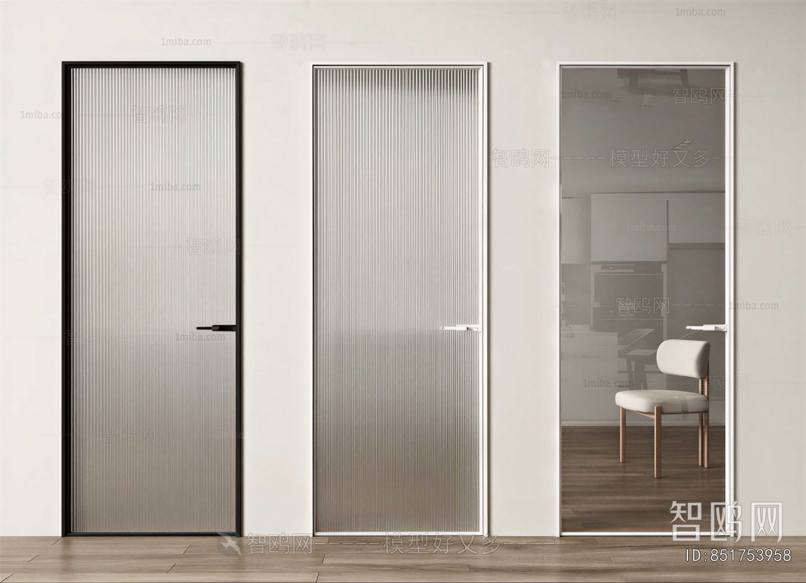 Modern Single Door