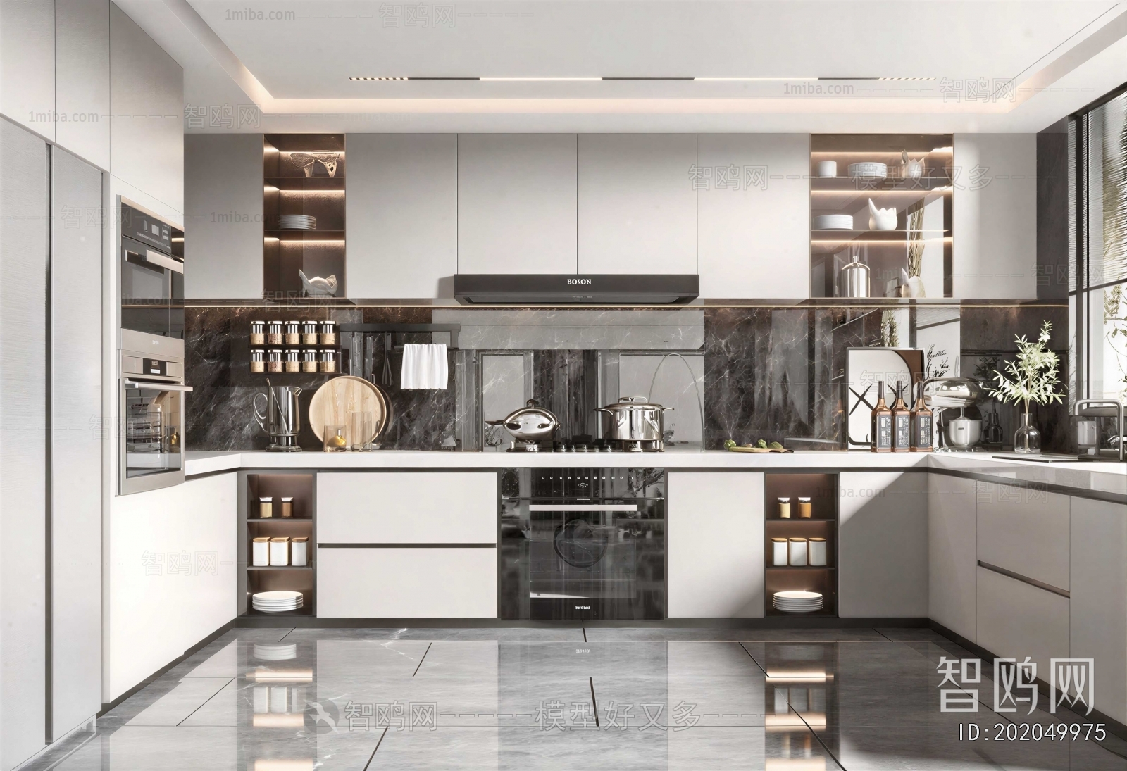 Modern The Kitchen