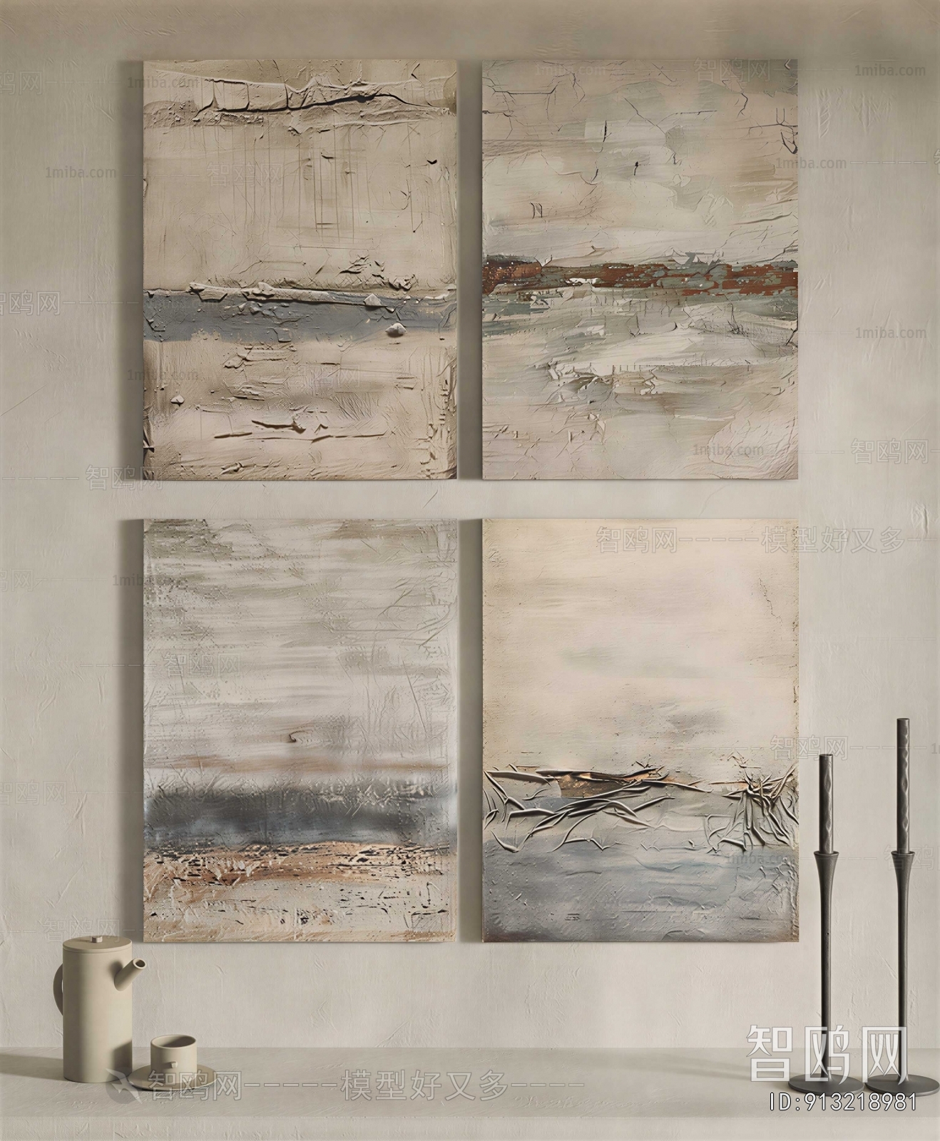 Wabi-sabi Style Painting