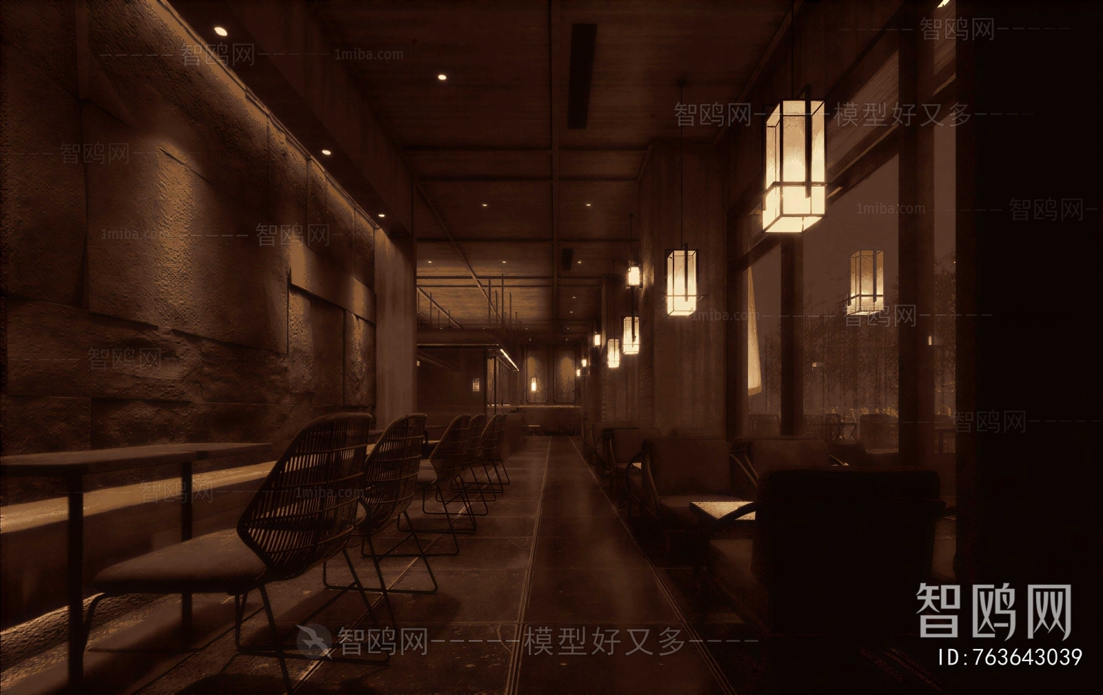 Wabi-sabi Style Restaurant