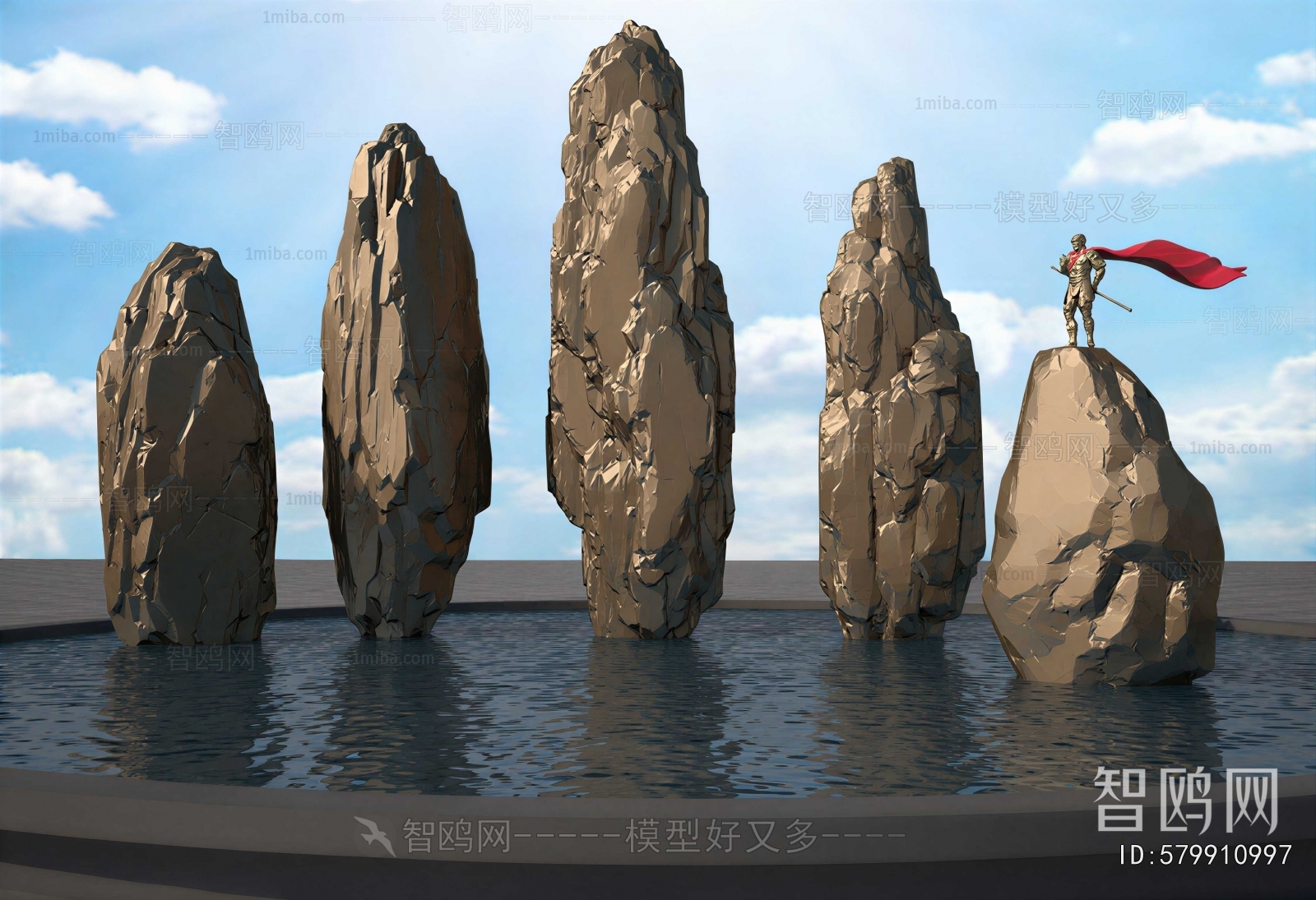 Modern Sculpture Sketch