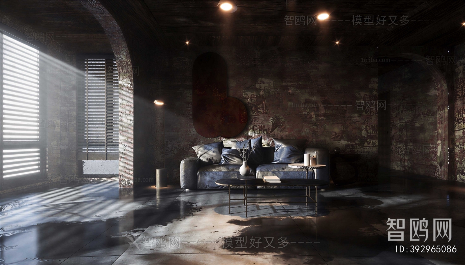 Industrial Style A Living Room