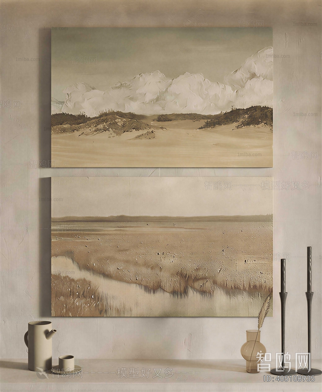 Wabi-sabi Style Painting