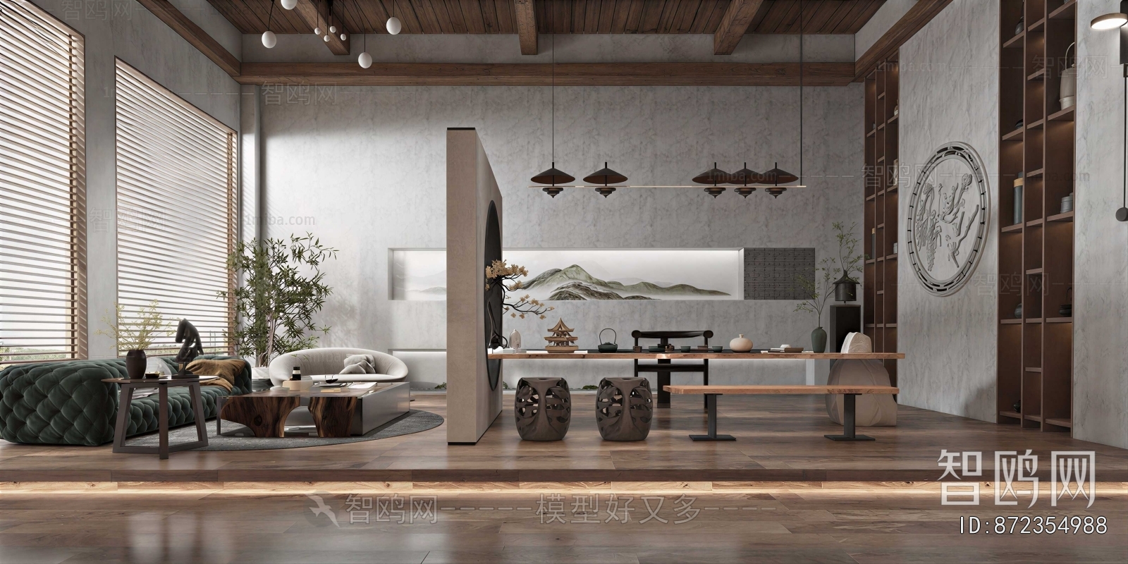 New Chinese Style Tea House