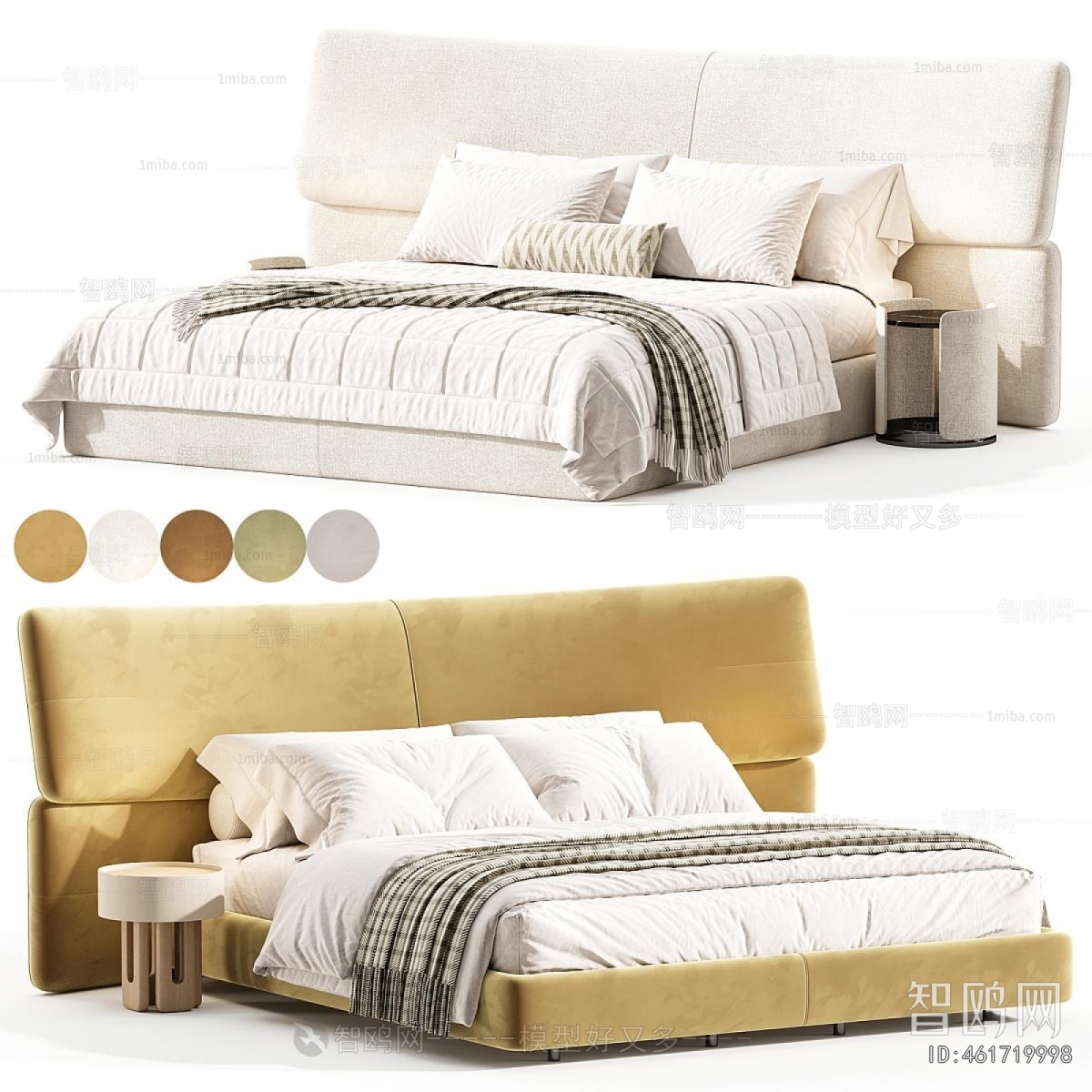 Modern Double Bed