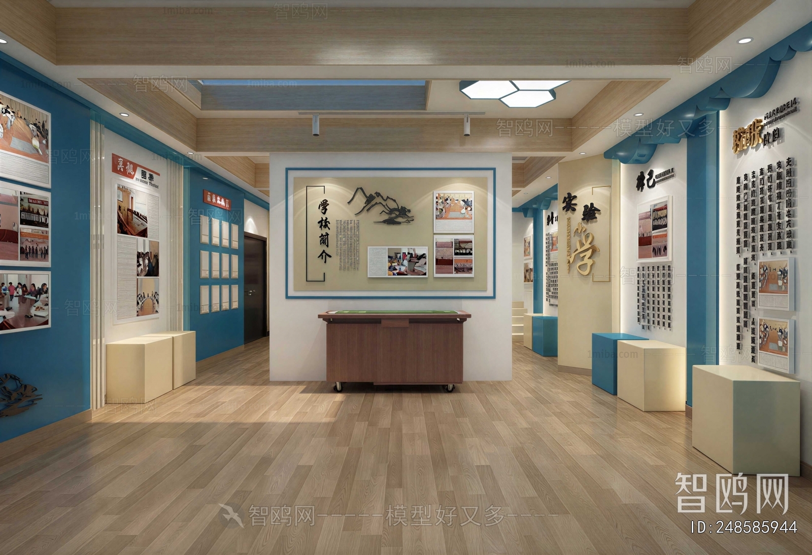 New Chinese Style Exhibition Hall