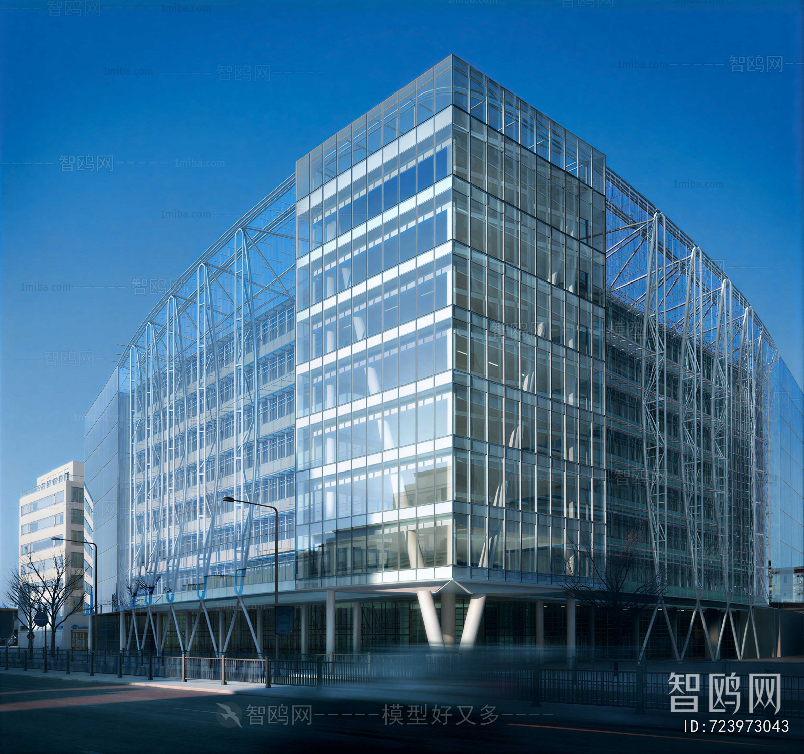 Modern Appearance Of Commercial Building