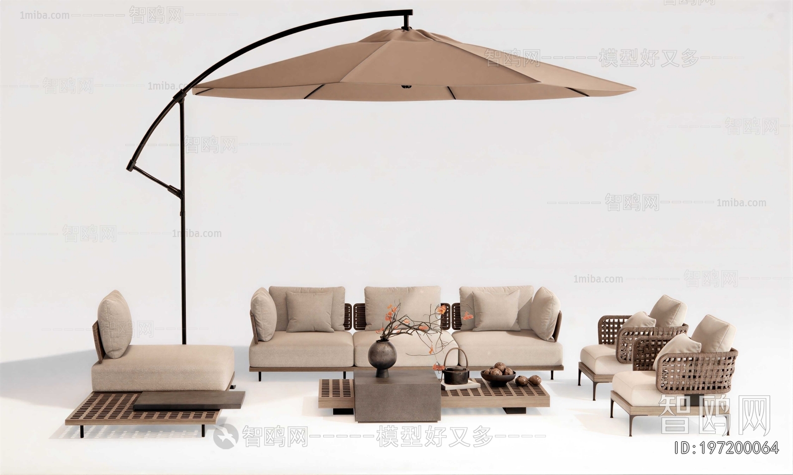 Modern Outdoor Sofa