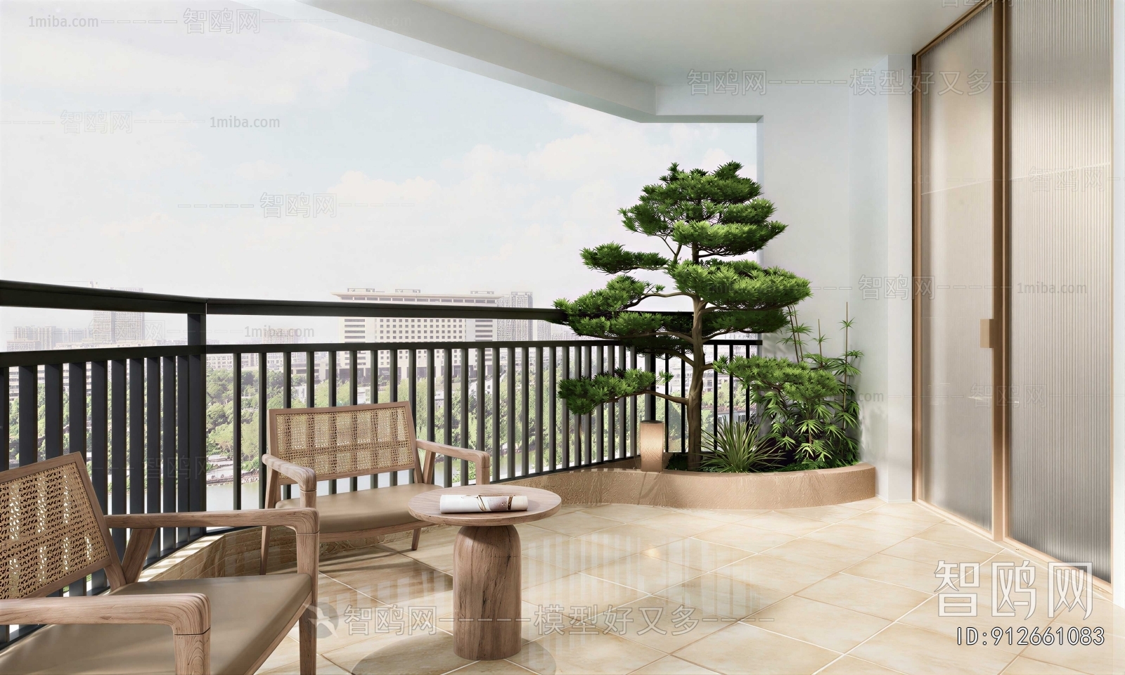Modern Leisure Balcony