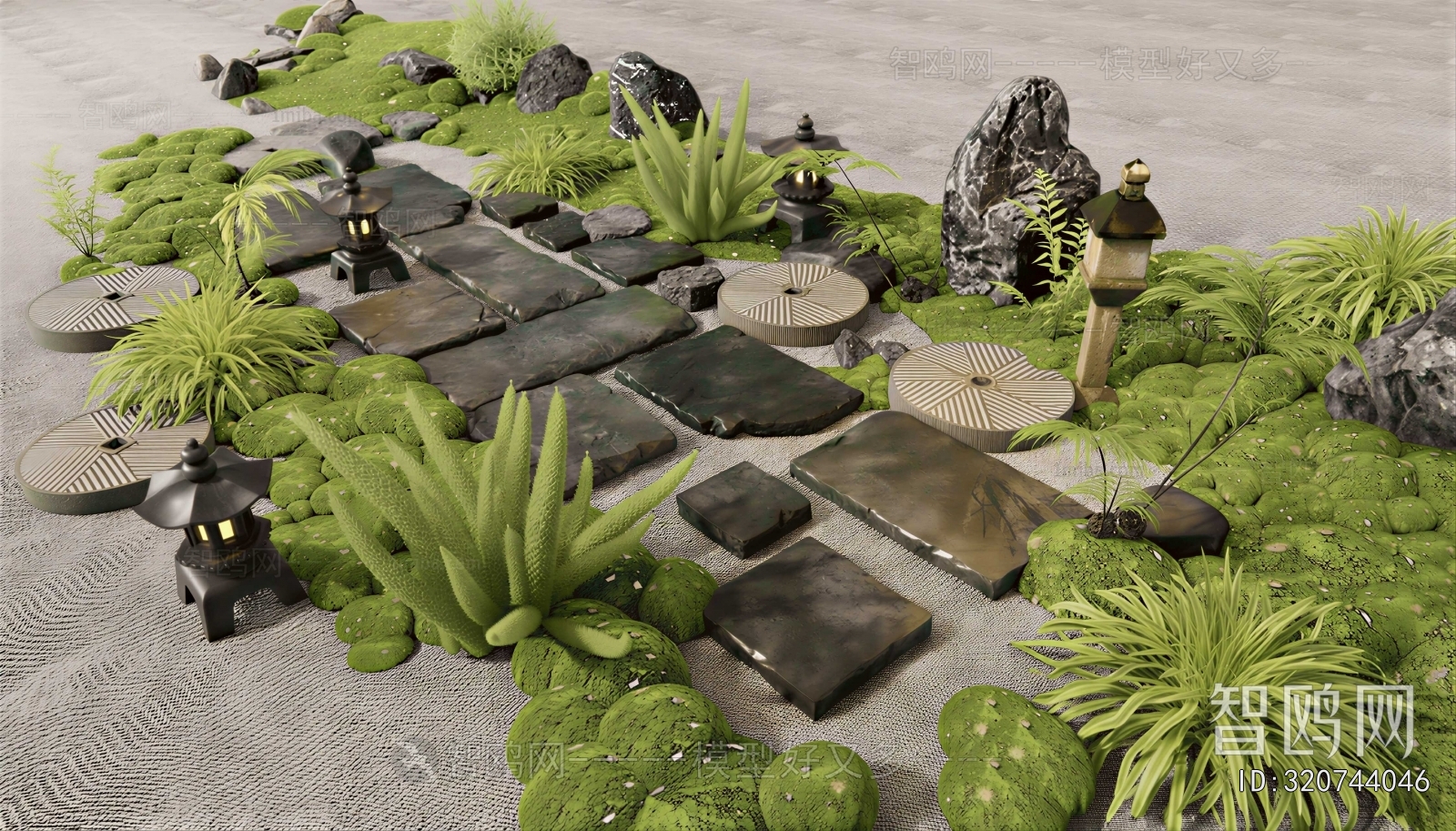 Japanese Style Courtyard/landscape