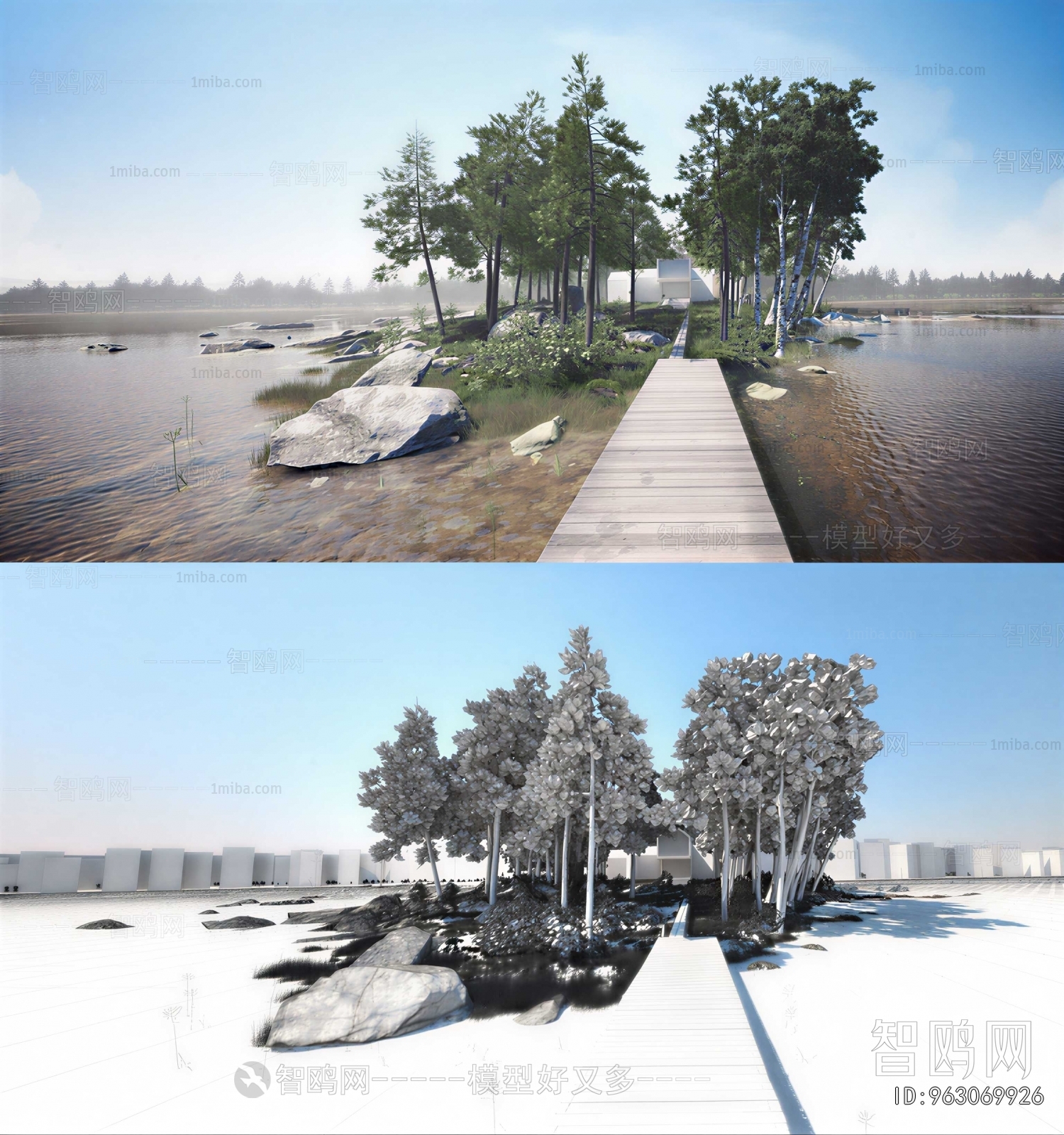 New Chinese Style Landscape
