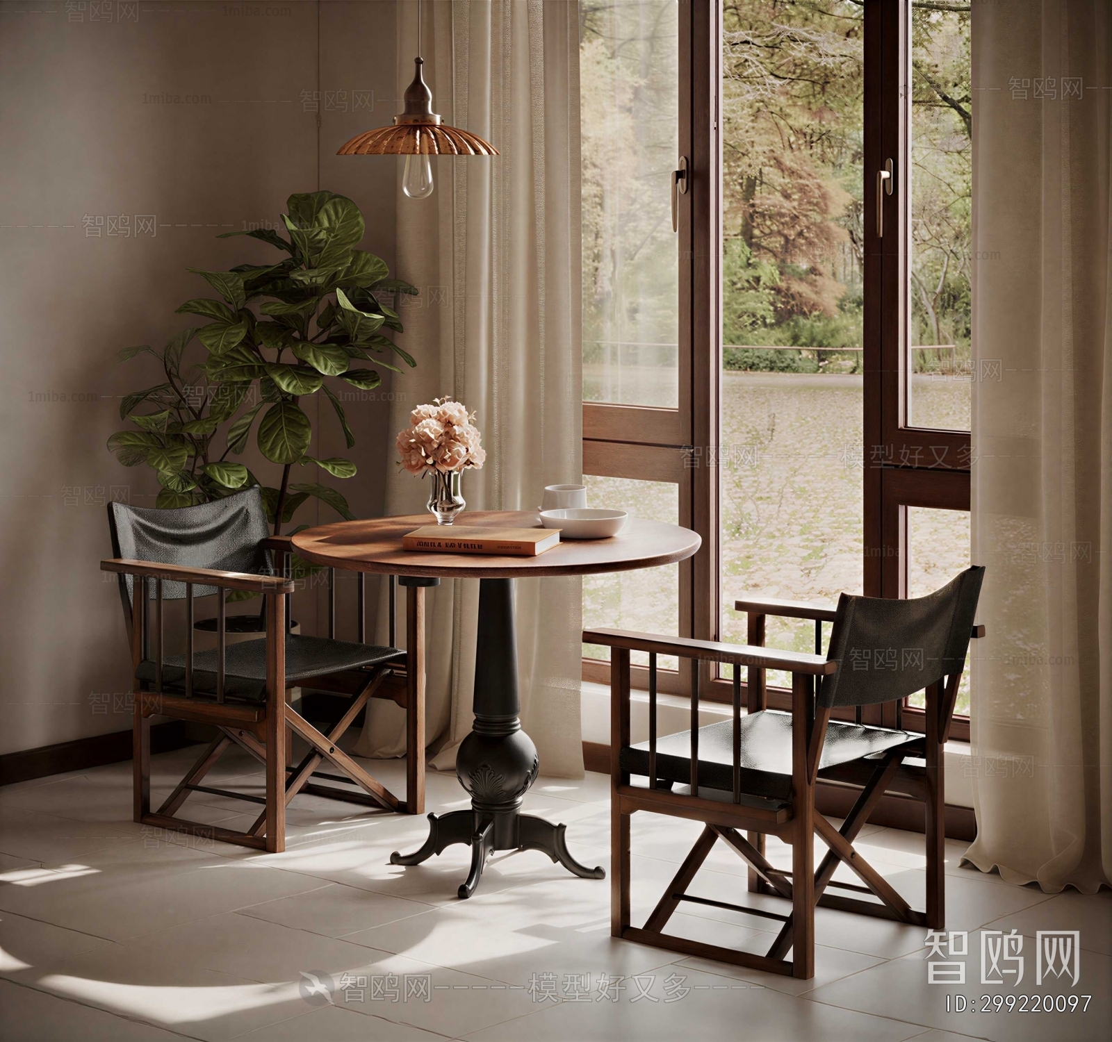 Modern Leisure Table And Chair