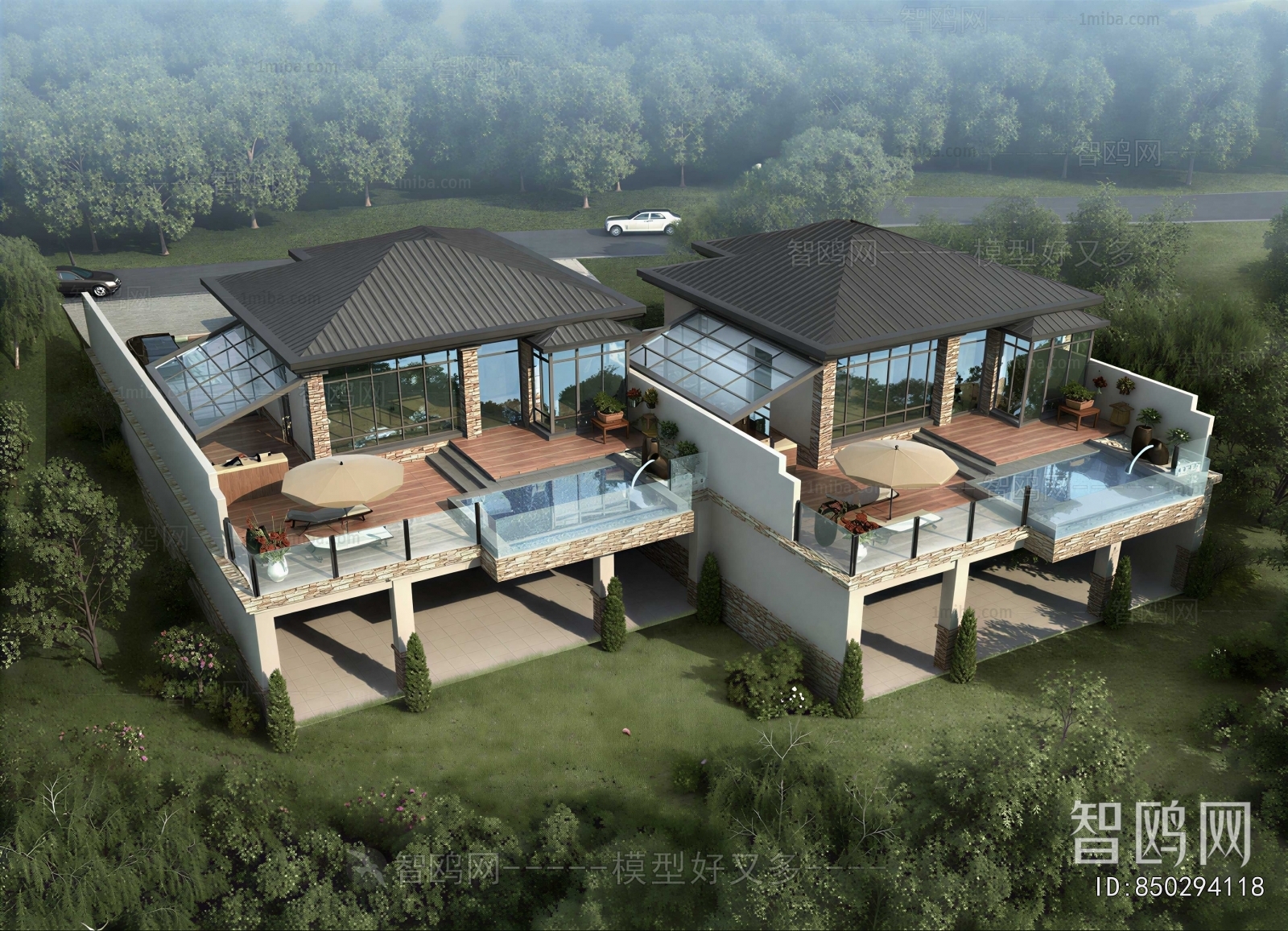 Modern Double Townhouse