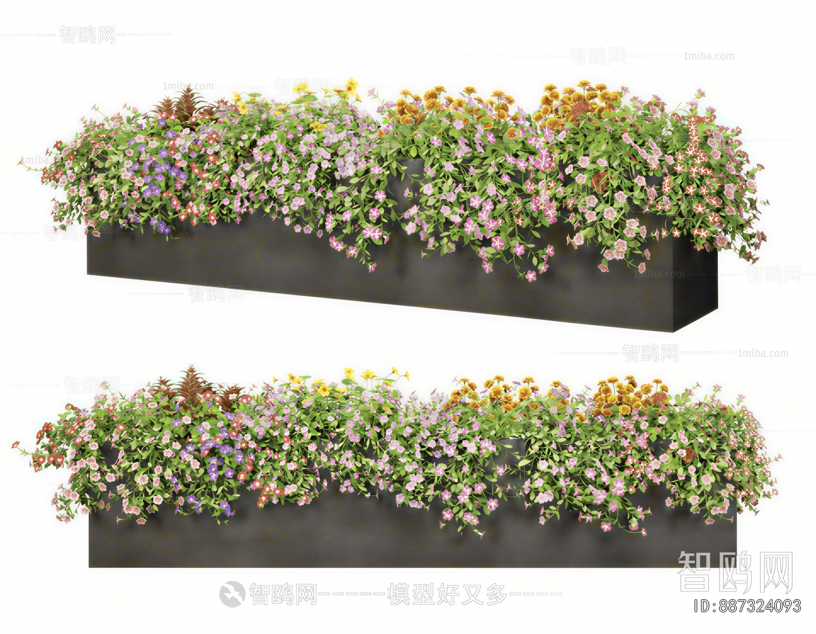 Modern Flower Bed, Flower Bowl, Flower Box