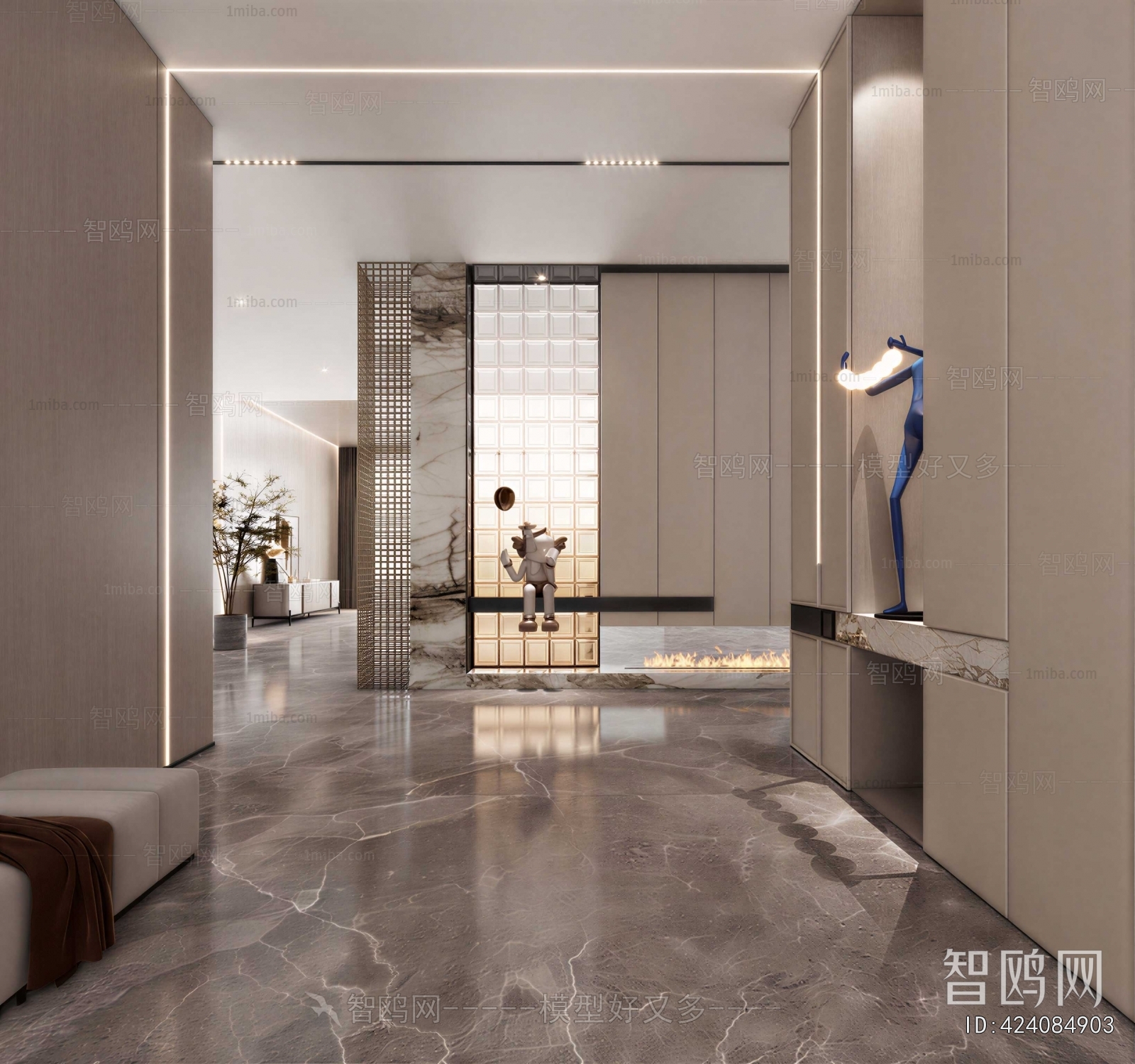 Modern Hallway