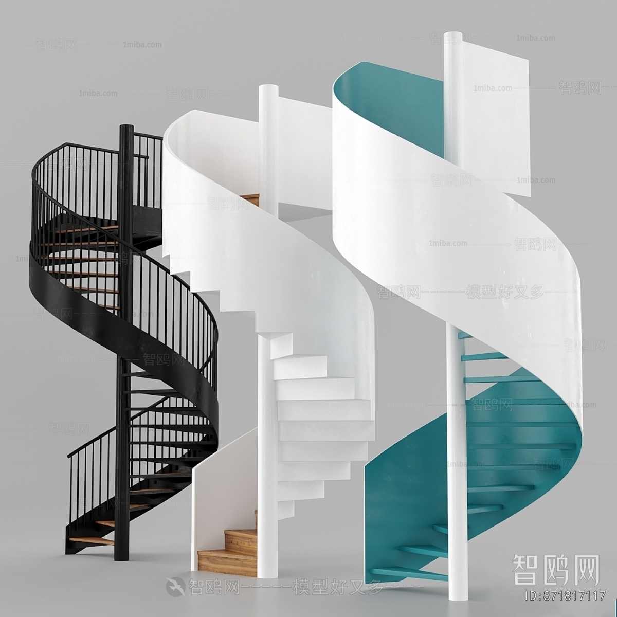 Modern Rotating Staircase